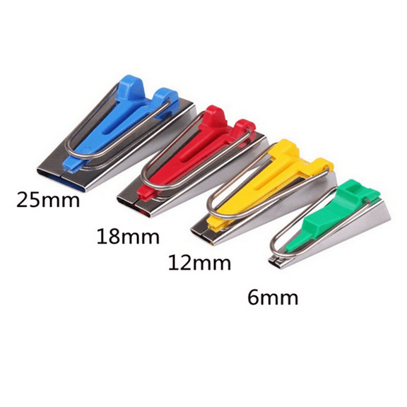 4Pcs Patchwork Tool Tape Maker, Edger, Roller, Puller DIY Manual Sewing Tool Set