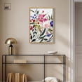 thumbnail image 3 of Watery Petals I Canvas Chic Floral Art by Art Remedy, Gold Frame, 20 x 30, 3 of 7
