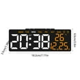 thumbnail image 3 of Nmdmisc Electronic Clock Multi Functional Digital Alarm Clock Date Temperature Time Display LED Clock, 3 of 6
