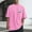 Pink(New), variant on PNTUTB Summer Men's Casual Fashion Distressed Crew Neck Pullover Loose Comfortable Short Sleeve Tops