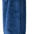 thumbnail image 7 of TIWEKE Men's Extra Long and Thick Flannel Couples' Bathrobe Plus Size Sleepwear Mens Pajamas (Navy,XL), 7 of 7