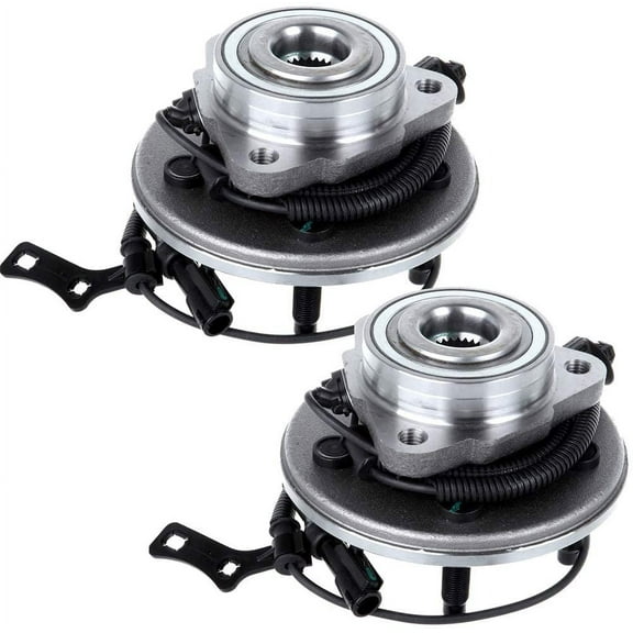 SCITOO 515078 New Front Wheel Bearing Hub fit 2007-2010 For Ford Explorer Sport Trac 2006-2010 For Ford Explorer 5 Lugs Axle Hub Assembly Kit W/ABS 2 Pack