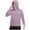 Purple, variant on Dezsed Sun Hoodies for Kids Summer Long Sleeved Outdoor Breathable Sports Solid Pullover Tops with Sun Protection Mask 8-9 Years Pink