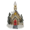 thumbnail image 1 of HLONK Christmas Lighted Mini House Miniature Village Houses Micro Landscape Decoration, 1 of 6