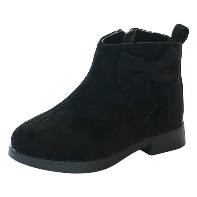 Girls Sneakers Fashion Solid Color Short Boots for Girls - Non and Breathable Design for Active Kids