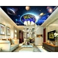 thumbnail image 3 of 3D Glow Ceiling Paper Galaxy SKU# WAL0265, 3 of 7