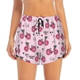 thumbnail image 2 of Goofa Bike with Donut Wheels Printed Women 2 in 1 Running Shorts,Quick Dry Athletic Workout Shorts,High Waisted Athletic Shorts with Liner Pockets-Small, 2 of 9