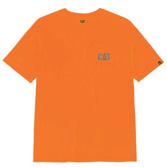 Men's Trademark Hi-Vis Pocket T-Shirt | CAT® WORKWEAR
