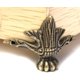 thumbnail image 1 of 4 piezas Pequeño pie de esquina de metal decorativo para joyero, mesa con tornillos Estilo vintage JAMW Sencillez, 1 of 5