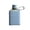 A, variant on Win s Way 240ml Flat Thin Pocket Water Bottle, Transparent Leakproof Travel Container with Silicone Sleeve for Gym Juice Daily Drinks
