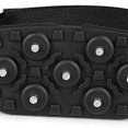 thumbnail image 6 of Jkung 1 Pair Ice Cleats 7 Spikes Adjustable Fastener Tape Portable Anti-slip Winter Outdoor Climbing Hiking Shoes Boots Ice Snow Grips Crampons Gripper, 6 of 7