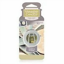 Yankee Candle Smart Scent Vent Clip Car & Home AC Air Freshener, Sage & Citrus