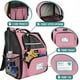 thumbnail image 3 of Mochila Portadora para Perros PetAmi para Gato y Cachorro hasta 8 kg Rosa, 3 of 7