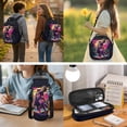 thumbnail image 2 of HUIACONG 17" Neon T-Rex Boys Backpack 4PCS Set, School Bookbag with Insulated Lunch Box Pencil Bag Water Bottle Holder, Durable Travel Bag for Age 8-14, 2 of 7