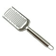 thumbnail image 1 of Stainless Steel Cheese Grater, Hand-held, Sharp Non-clogging Teeth, Handle Loop for Easy Storage, for Kitchen Use, Cheese/Chocolate/Vegetable Grating, 1 of 6