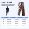 thumbnail image 4 of Lsque Christmas Horse Print Men's Pajama Pants, Lounge Pant - Comfortable Home Wear,Elastic Waistband, Stylish Design-XX-Large, 4 of 9