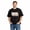 Black-132, variant on Oakland California Arch Girl Dad Graphic T-Shirt for Men 100% Cotton Soft Breathable Short Sleeve Crewneck Casual Comfort Tee Durable Everyday Wear Gift for Fathers and New Dads