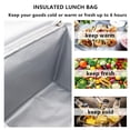 thumbnail image 4 of 15L Picnic Bag Insulated Lunch Box Soft Cooler Cooling Tote for Adult Men Women Lunch Bag Office Outdoor Camping Picnic Beach-01, 4 of 7