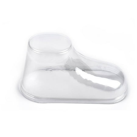 

TureClos 2Pcs Baby Booties Shoes Transparent Easy Indoor Small Foot Model Reusable Clear Not Easily Deformed Shoe Supports Shop Showcase