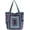 Blue, variant on Knitted Shouder Bags for Women Crochet Handbag Colorful Summer Totes Oversized Woven Top Handle Purse