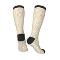 thumbnail image 5 of Lsque Plant Printed Crew Socks Men's Women's LightWeight Thin Casual Calf Socks ,Knee High Socks,Cotton Socks, 5 of 9
