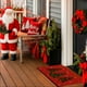 thumbnail image 5 of xihome Tapete navideño de polister decorativo, antideslizante, para cocina, baño o entrada. Medidas: 42 x 75 cm. Lavable., 5 of 6