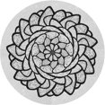 thumbnail image 1 of Ahgly Company Machine Washable Indoor Round Transitional Platinum Gray Area Rugs, 5' Round, 1 of 7
