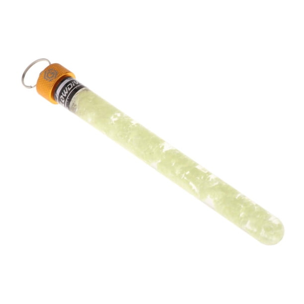 Varilla luminosa subacuática, varilla luminosa de buceo a prueba de agua IPX8, varilla luminosa de buceo súper brillante profesional, luz fluorescente Dorado 184x15.5mm shamjiam Luz de resplandor subacuático