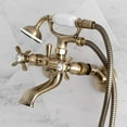 thumbnail image 6 of Kingston Brass KS285AB 6" Clawfoot Tub Faucet KS285AB, 6 of 7