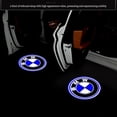 thumbnail image 3 of El juego de luces de bienvenida de 2 piezas es adecuado para la luz de proyección del logotipo del automóvil BMW, la luz de puerta modificada LED de BMW y la iluminación ambiental (estilo 1)., 3 of 3