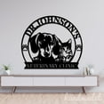 thumbnail image 5 of Handmadetneonsign Veterinary Clinic Metal Wall Art Light, Dog Pet House Metal Sign Wall Decor, House Metal Decor 59566, 5 of 5