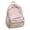3#Pink, variant on Polka Dot Backpack, 16.93X11.81X5.91" Eyelet Lace Trim Bookbag, Drawstring Front Pocket Daypack, Simple Casual Rucksack, Lightweight Fabric Backpack, Daily Commute Backpack for Travel,Pink