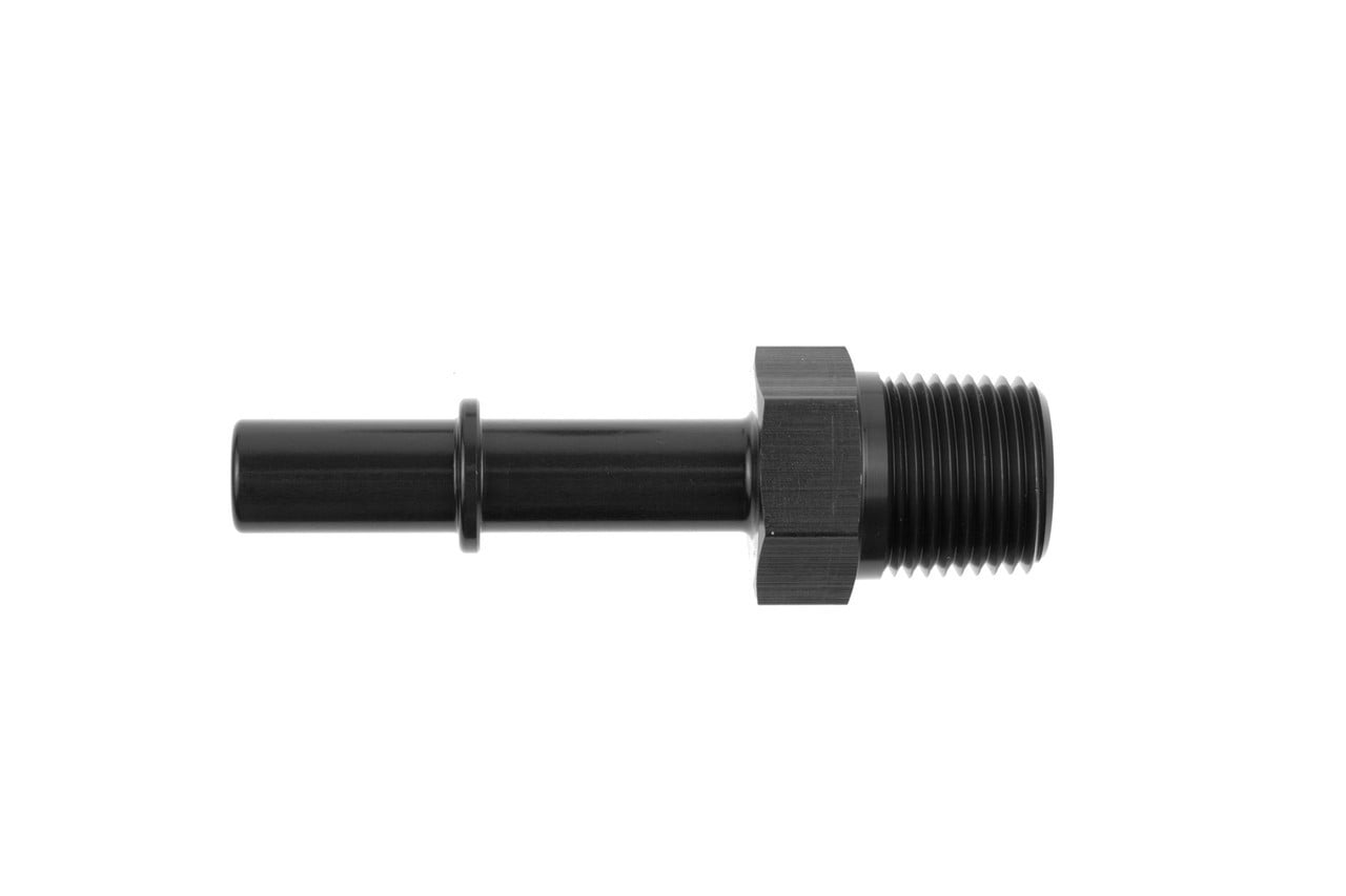 Red Horse Performance 813-06-06-2 3/8" Push On Efi To 3/8 NPT - Black