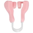 thumbnail image 2 of Clip de silicona suave para moldear la nariz, corrector portátil de viaje para el puente nasal, color rosa, 2 of 14