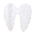 thumbnail image 4 of Disfraz de ala de ángel Salvador Alas de plumas para niños, 4 of 7