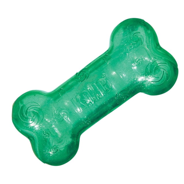 Juguete Hueso Squeezz Crackle Crujido Mediano Perro KONG PCN2