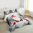 thumbnail image 3 of Castle Fairy 2-Piece Twin Gnome Christmas Comforter Set, 3 of 8