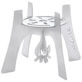 thumbnail image 1 of Miangastore Réchaud de Camping Portable avec Structure Robuste Résistant aux Hautes Températures Argent 7.87 x 7.87 Pouces, 1 of 9