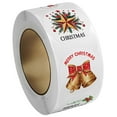 thumbnail image 3 of Rollo de pegatinas navideñas Soledad 4x500 Uds para Hacer tarjetas Manualidades, 3 of 10