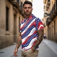 thumbnail image 3 of Jeiento Matching Couple Outfits Fashion Sleeveless Golf Shirt for Women 250 Years USA Tennis Tank Tops Men Running Shirt with Collar Sports Athletic Shirts, Men's M, 3 of 6