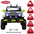 thumbnail image 3 of Montable Electrico Camioneta Para Niños Control Remoto Luz 12v - Gris, 3 of 7