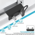 thumbnail image 4 of AEVXKHI Sliding Window Locks (12 Sets), Security Window Locks with Keys, Adjustable Aluminum Sliding Window Stops, Easy Installation Without Drilling, for Vertical and Horizontal Sliding Windows, 4 of 11