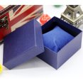 thumbnail image 4 of Cajas para pulseras Estuche rígido duradero de moda Caja de regalo Estuches para relojes Empaquetado de joyas Cumpleaños de Navidad Almacenamiento y organización del hogar Azul oscuro 9*8*5.5 cm Naiovety HA078024-03, 4 of 6