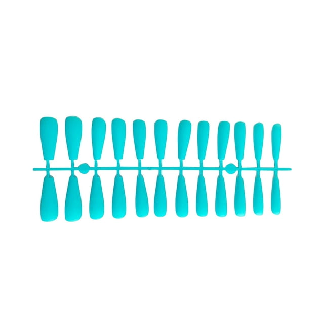 Puntas de uñas postizas Vogacara para mujeres lago azul TJP1170-Y1-B1