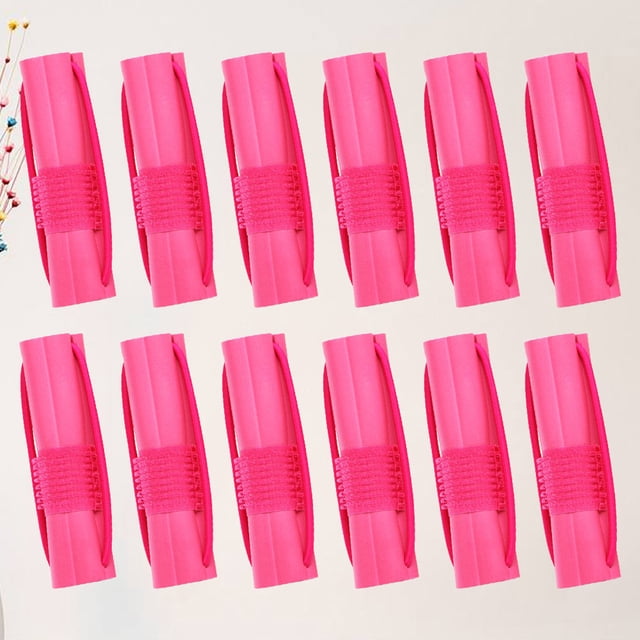 OFFIGAM 12Ud Rizador De Esponja Rosado Duradero Para Estilo Temporal De