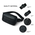 thumbnail image 6 of LATMAP 2L Fanny Pack For Women, PU Leather Waist Bag for Hiking Travel, 6 of 7