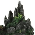 thumbnail image 7 of Unique Bargains Aquarium Landscape Mountain Decoration Artificial Aquatic Terrariums Stone Gray Green 5.51", 7 of 7