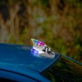 thumbnail image 4 of Eespoir Car Wind Power Light, Flash Rear-end Wind Power Decorative Light, Automotive Exterior Ornamental Light For Night, Safety, Customization, Easy Mount(Silver), 4 of 4