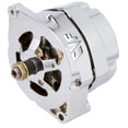 thumbnail image 1 of GM 1 Wire Alternator 140 Amp Chrome, 1 of 4