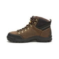 thumbnail image 3 of CATERPILLAR WORK Mens Threshold Waterproof Steel Toe Work Boot Real Brown - P90935 REAL BROWN, 3 of 6